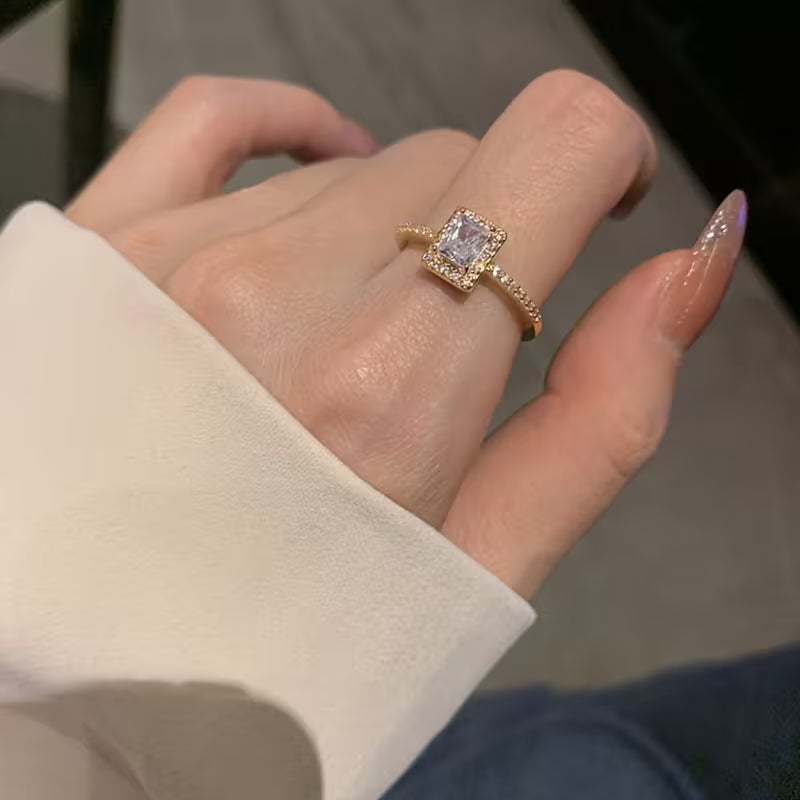 Lyxig Kvadrat Ring | Tillsammans mot Diabetes