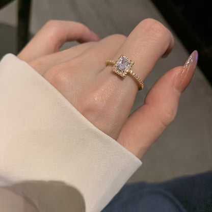 Lyxig Kvadrat Ring | Tillsammans mot Diabetes