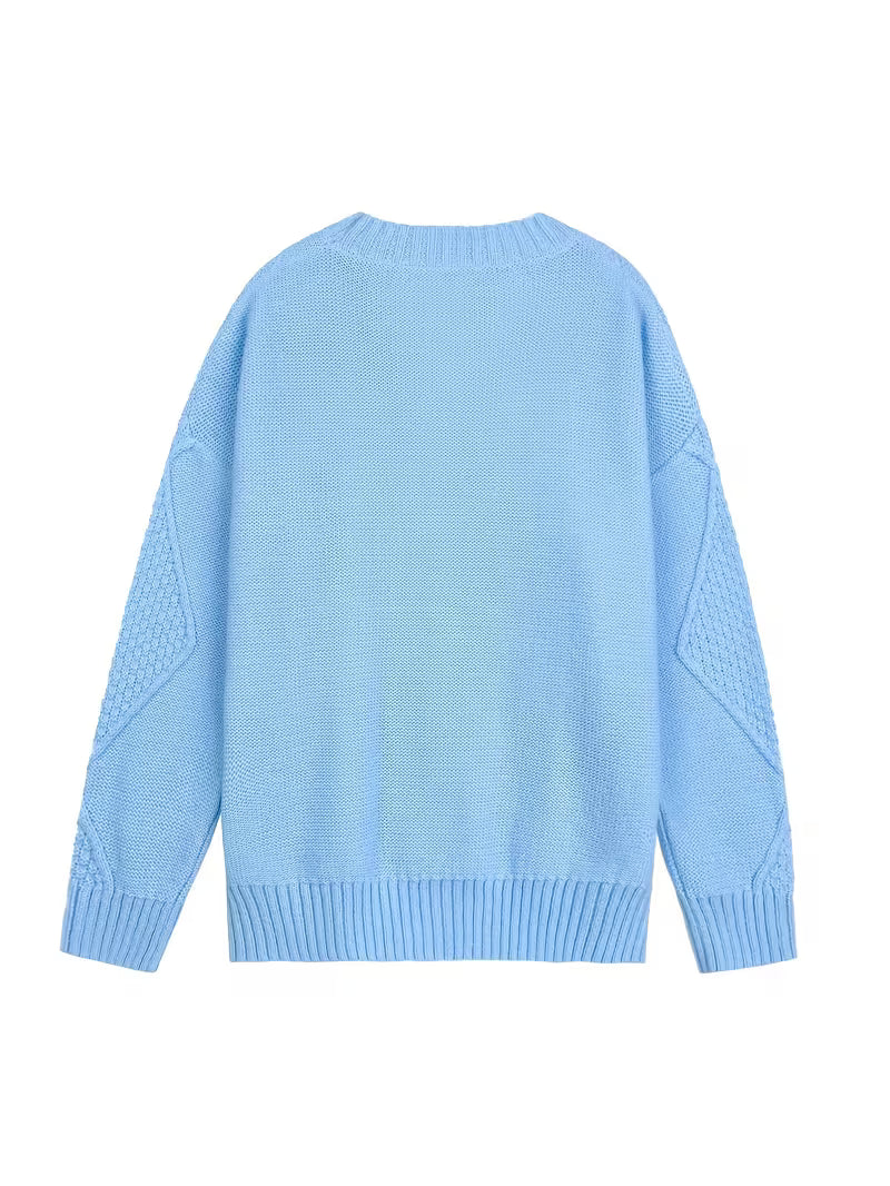 Knappad Stickad Cardigan | Tillsammans mot Diabetes