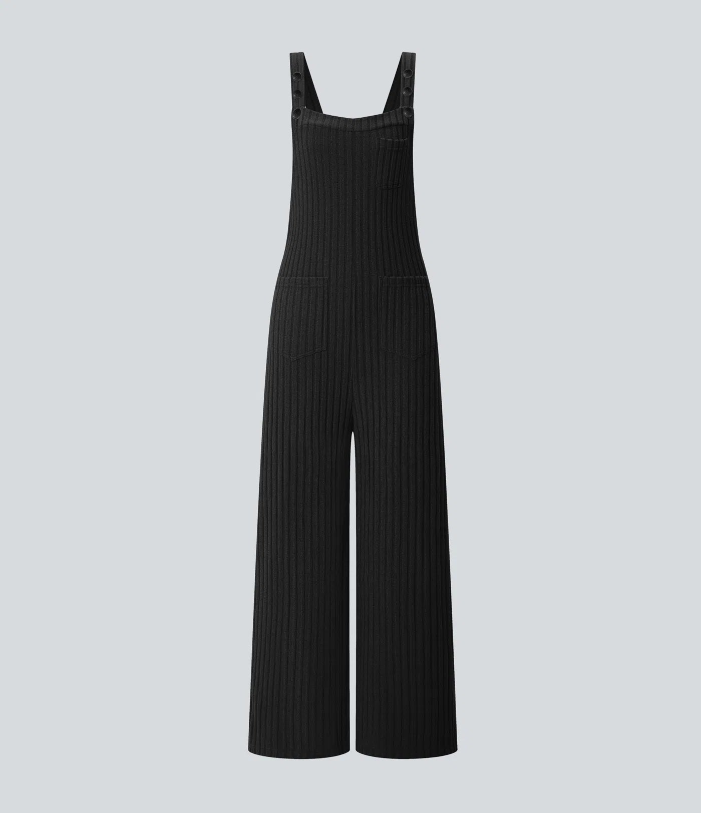 Liora™ - Ribbad Stickad Jumpsuit