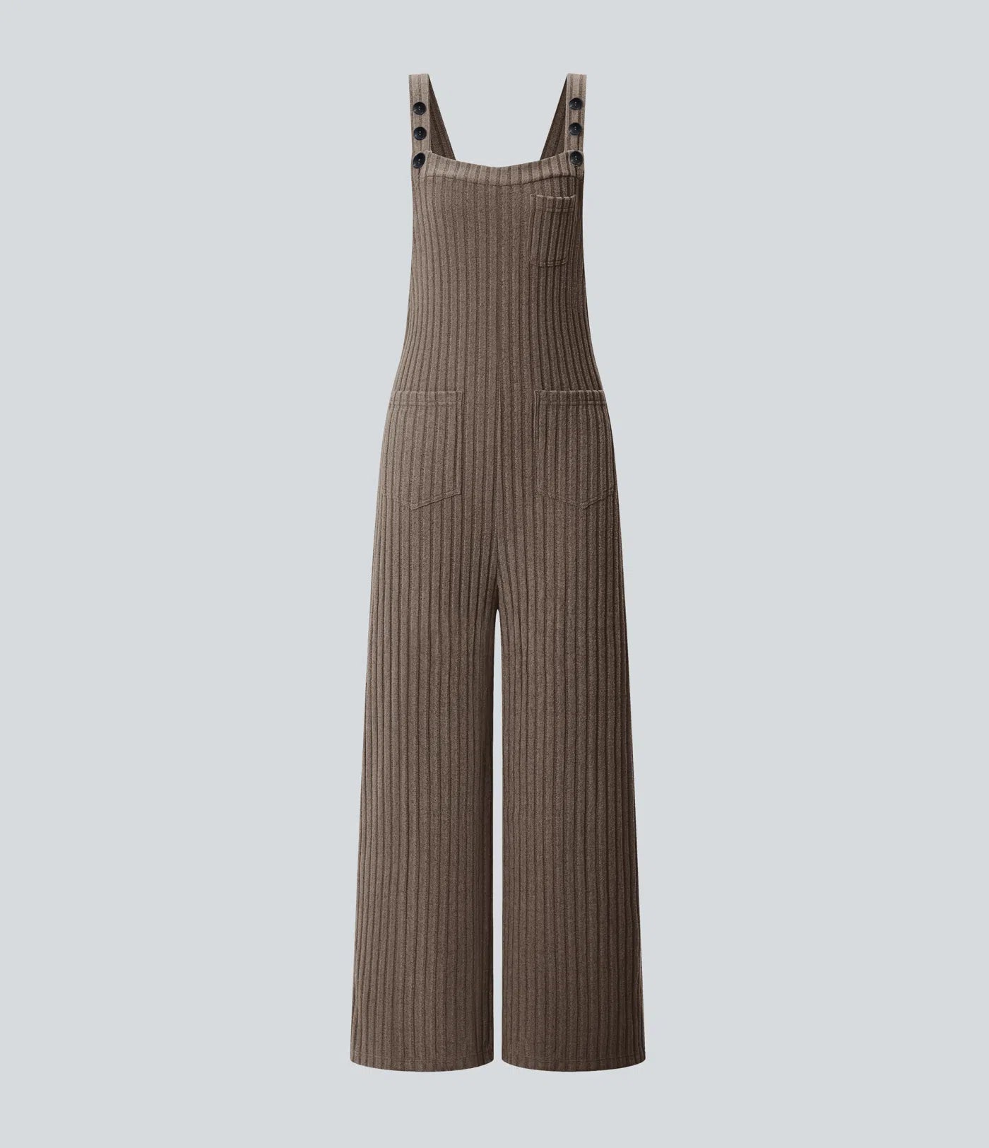 Liora™ - Ribbad Stickad Jumpsuit