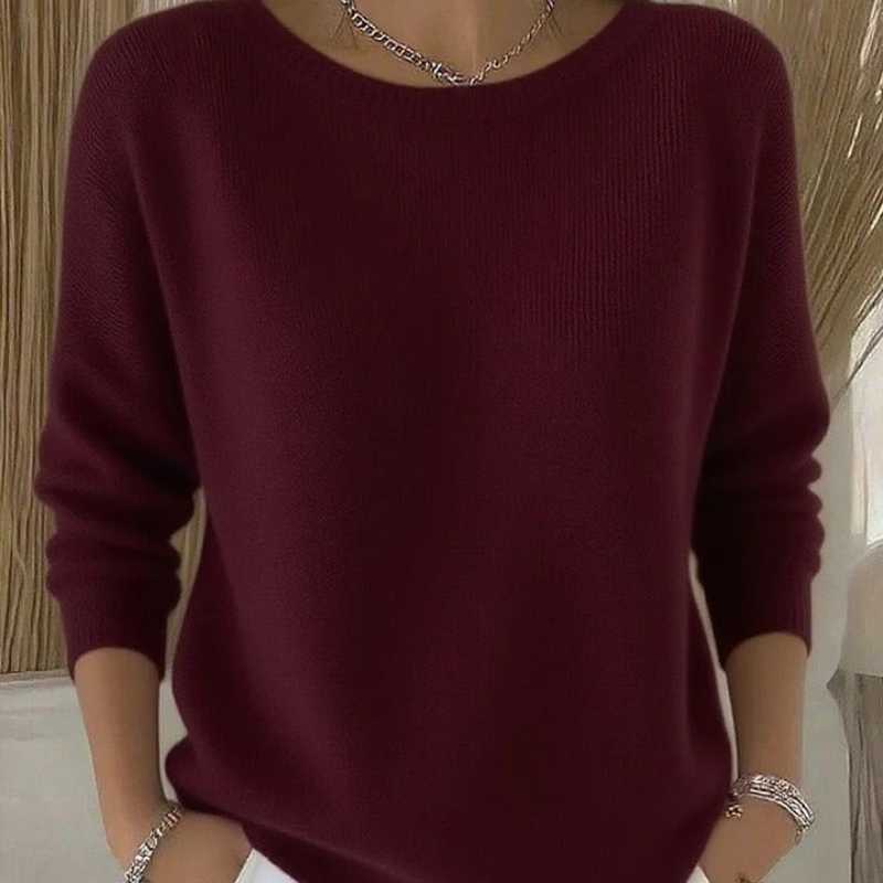 Emma™ - Varm Stickad Topp