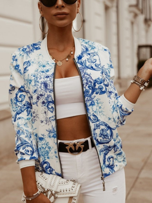 Amaya™ - Mönstrad Kort Jacka