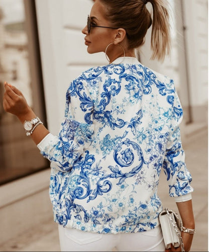 Amaya™ - Mönstrad Kort Jacka