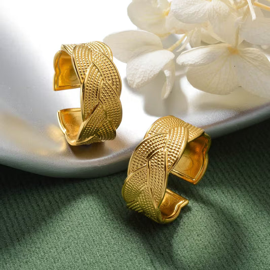 Vintagejusterbar Stålring | Tillsammans mot Bröstcancer