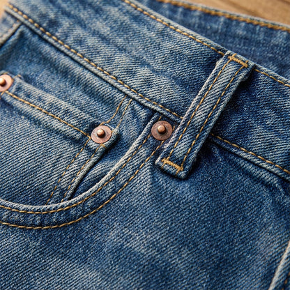 Mara™ - Vintage Högmidjade Vida Jeans